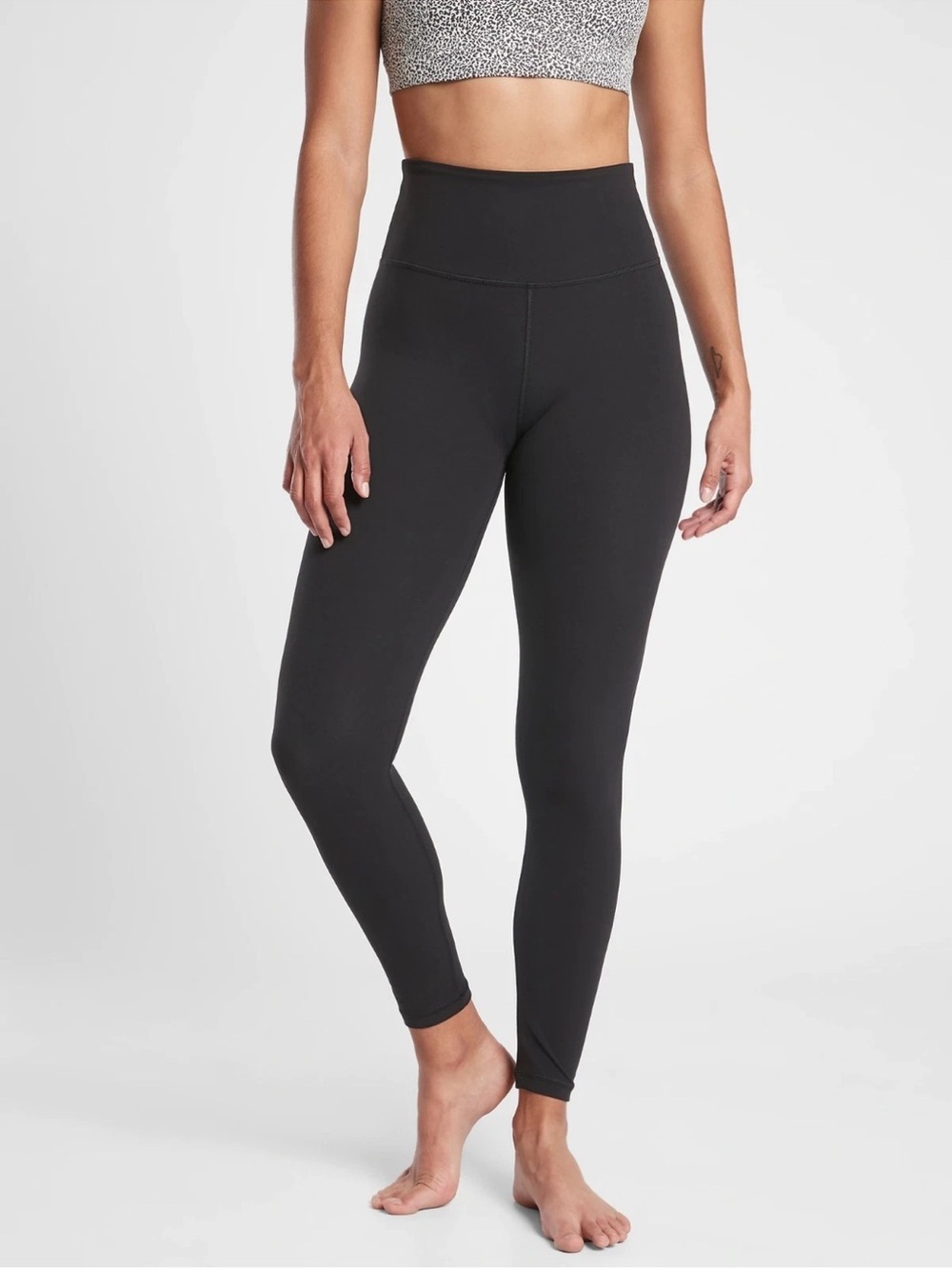 Athleta Black Ultra High-Rise Elation Performance 7/8 Leggings
